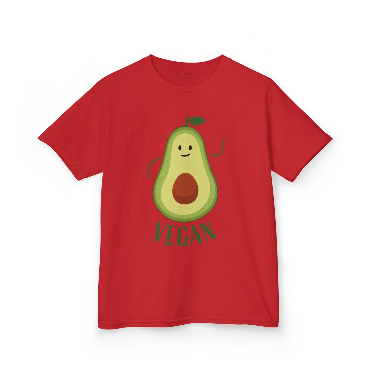 Vegan Avocado Kids Heavy Cotton Tee