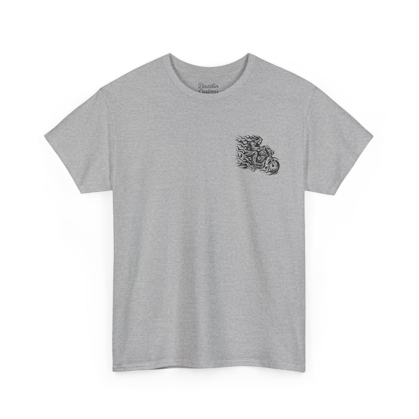 Biker Family Tee, Unisex Heavy Cotton T-Shirt for Motorcycle Lovers, Gift for Bikers, Casual Wear, Motorcycle Enthusiast Shirt