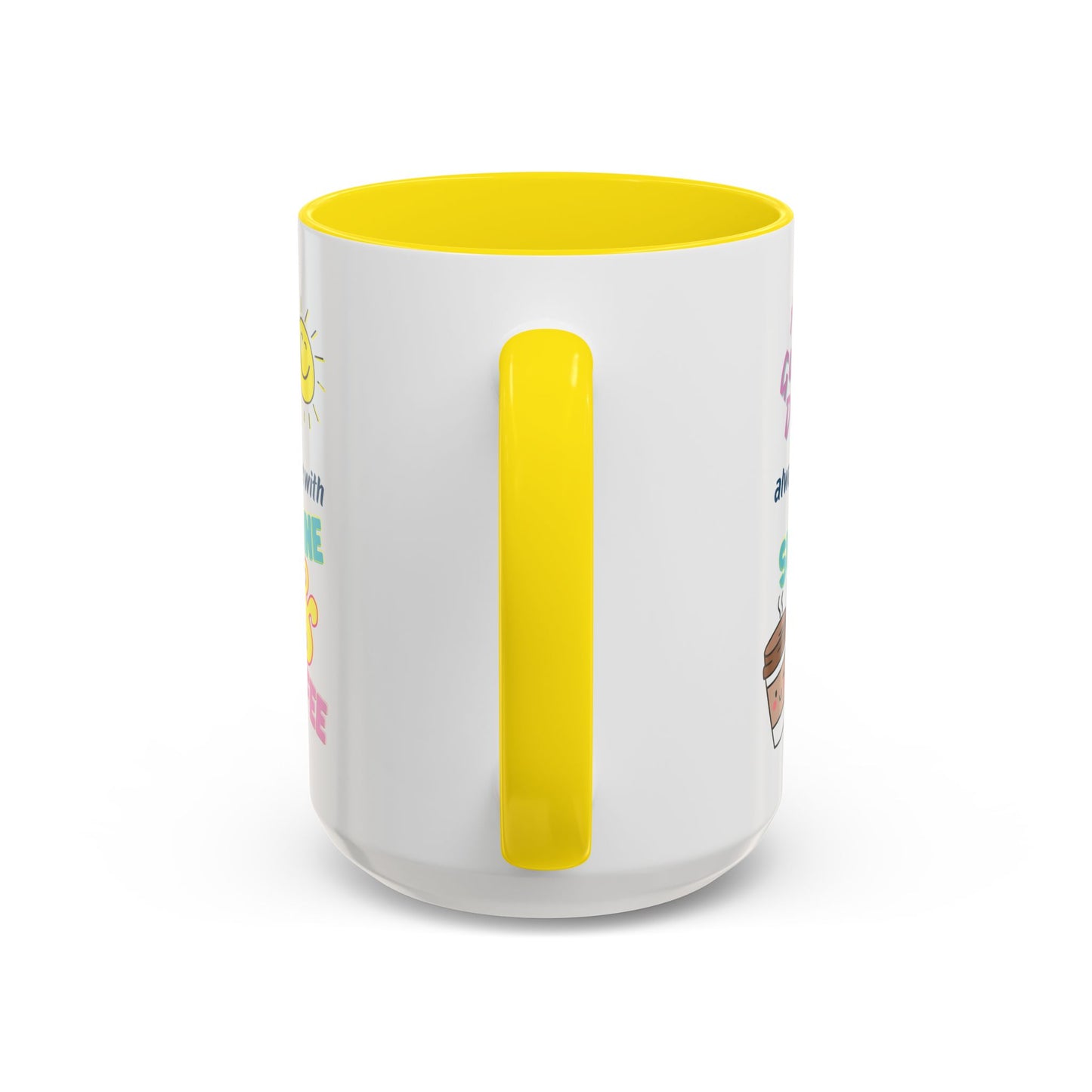 Sunshine & Coffee Mug: Positive Vibes Coffee Cup, Perfect Gift for Coffee Lovers, Morning Motivation Mug, Happy Day Mug