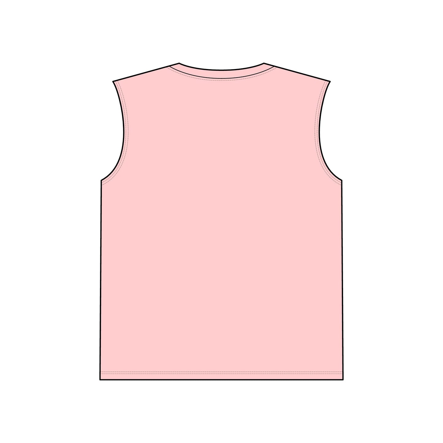 Colorful Basketball Unisex Muscle Tank, Athletic Shirt, Gymwear, Sports Top, Summer Apparel, Gifts for Sports Lovers