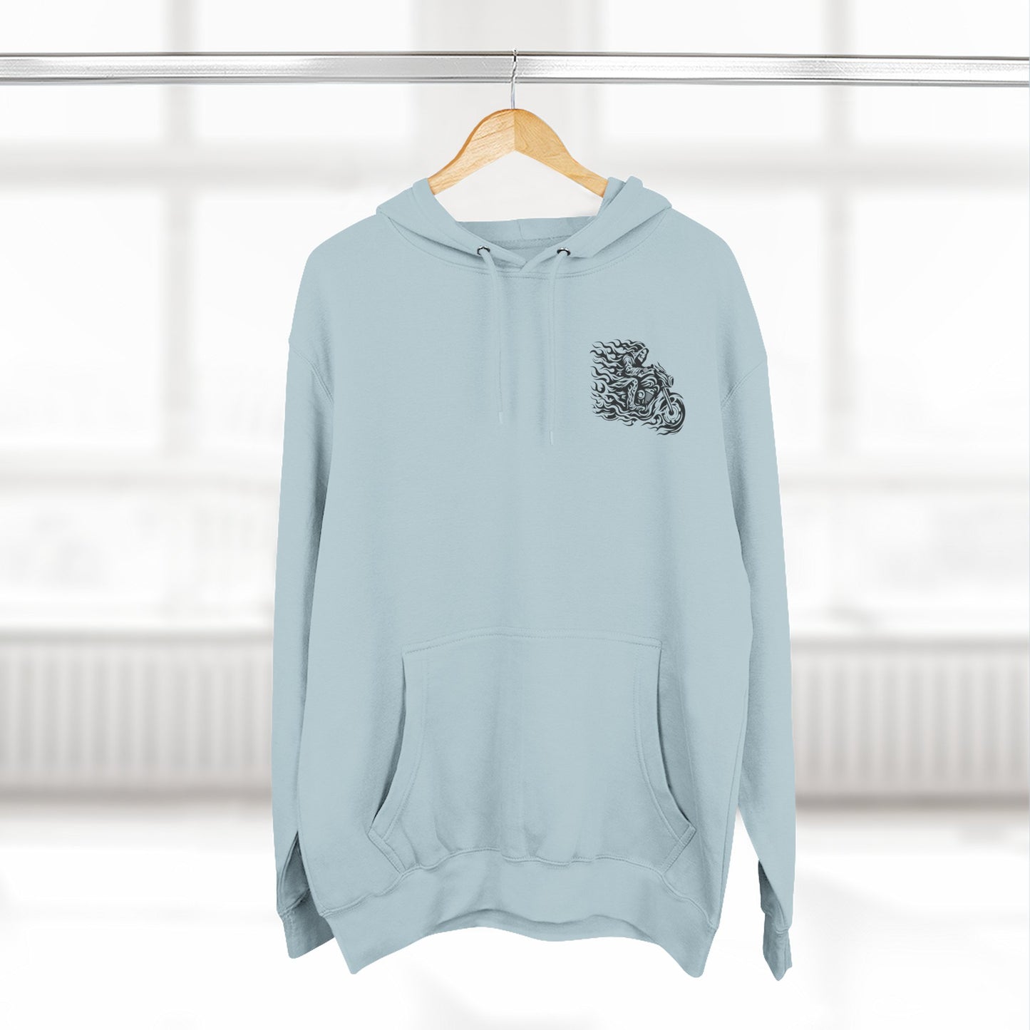 My Other Family Are Bikers Fleece Hoodie, Cozy Motorcycle Sweatshirt, Biker Family Gift, Perfect for Rides, Biker Apparel