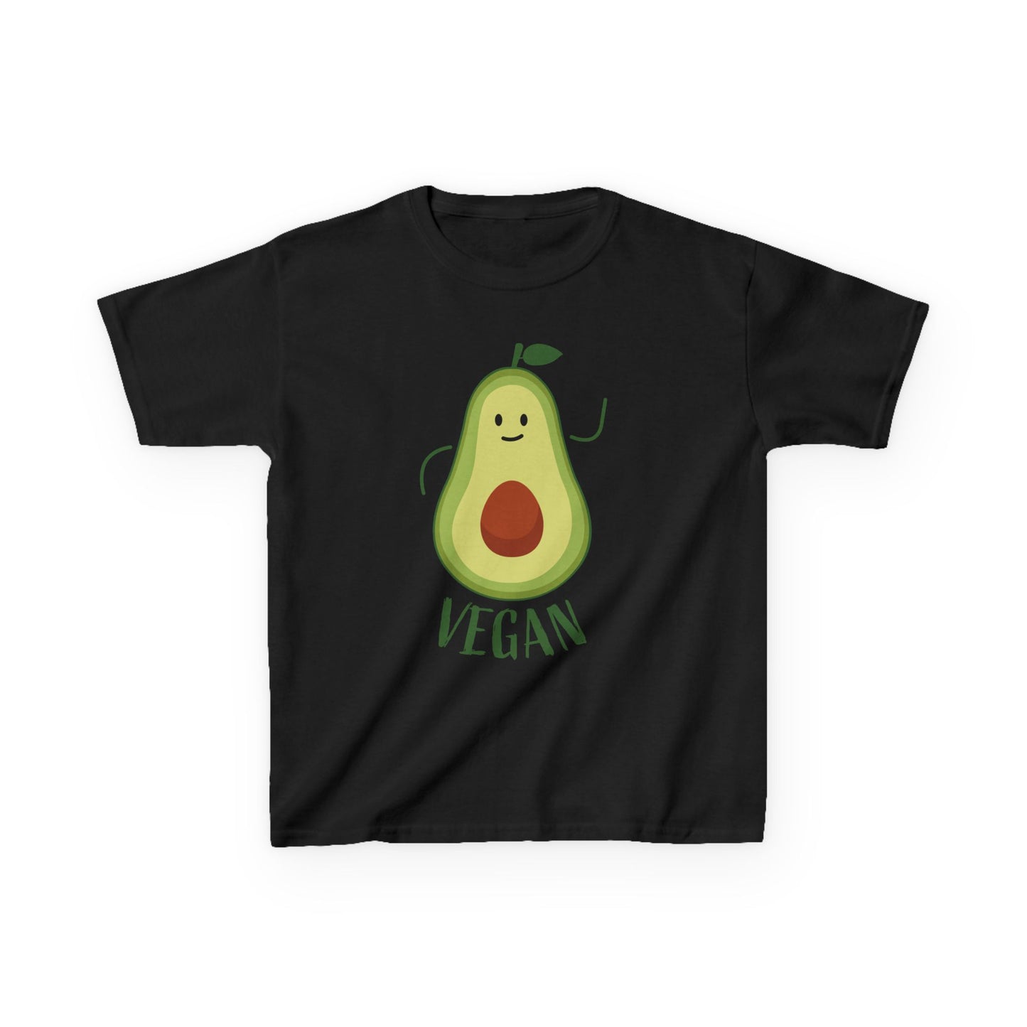Vegan Avocado Kids Heavy Cotton Tee