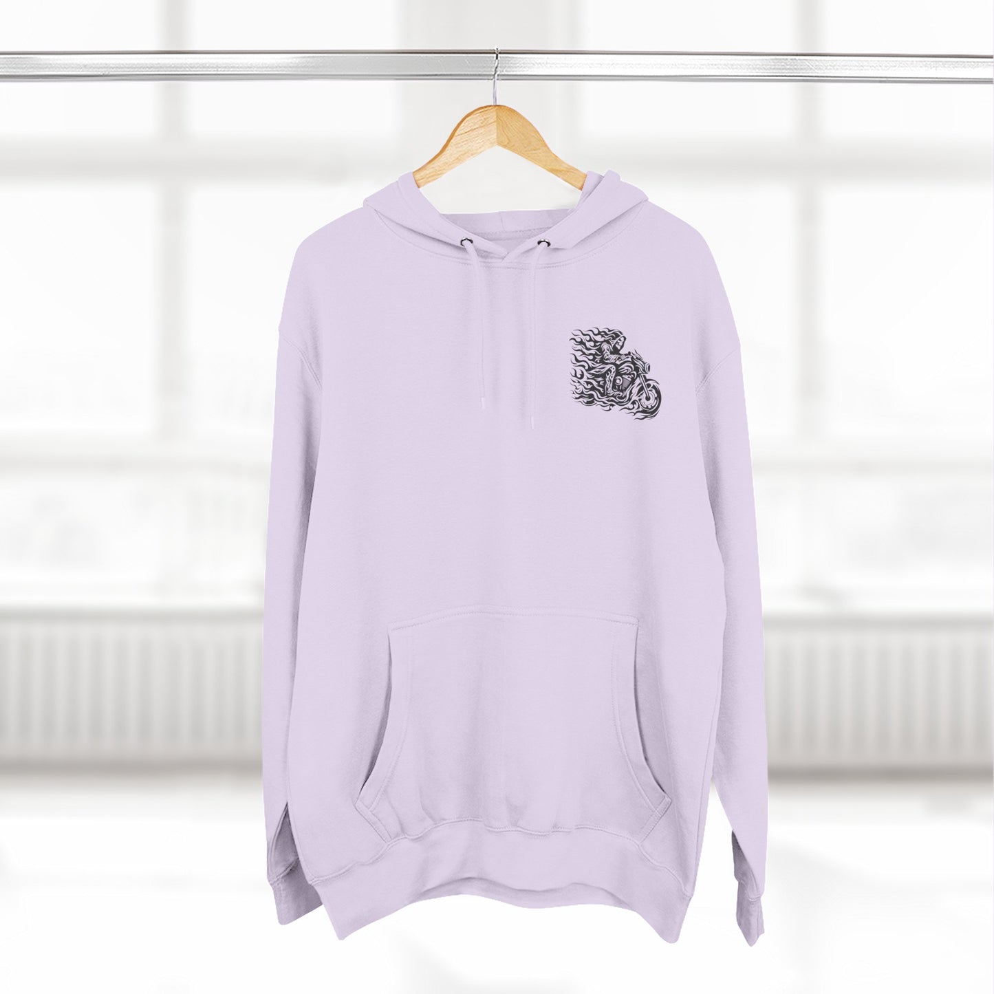 My Other Family Are Bikers Fleece Hoodie, Cozy Motorcycle Sweatshirt, Biker Family Gift, Perfect for Rides, Biker Apparel