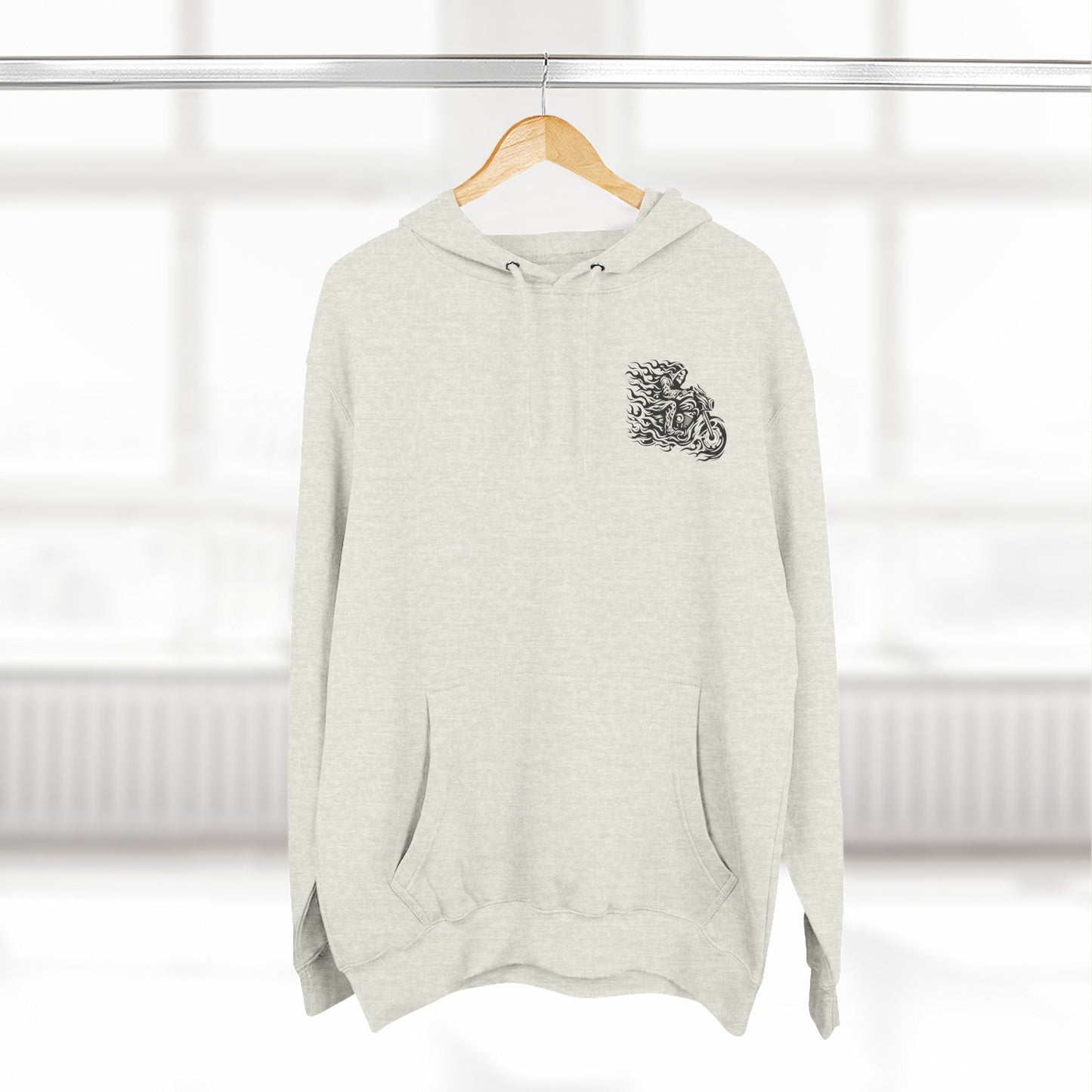 My Other Family Are Bikers Fleece Hoodie, Cozy Motorcycle Sweatshirt, Biker Family Gift, Perfect for Rides, Biker Apparel