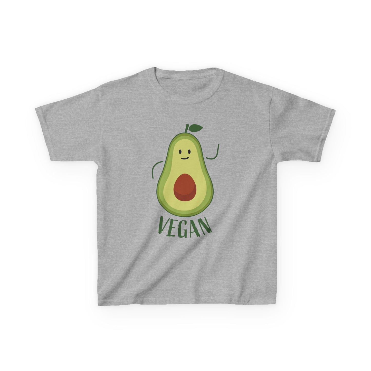Vegan Avocado Kids Heavy Cotton Tee