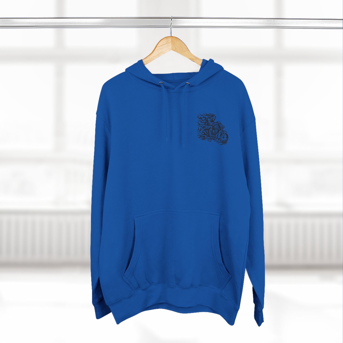 My Other Family Are Bikers Fleece Hoodie, Cozy Motorcycle Sweatshirt, Biker Family Gift, Perfect for Rides, Biker Apparel