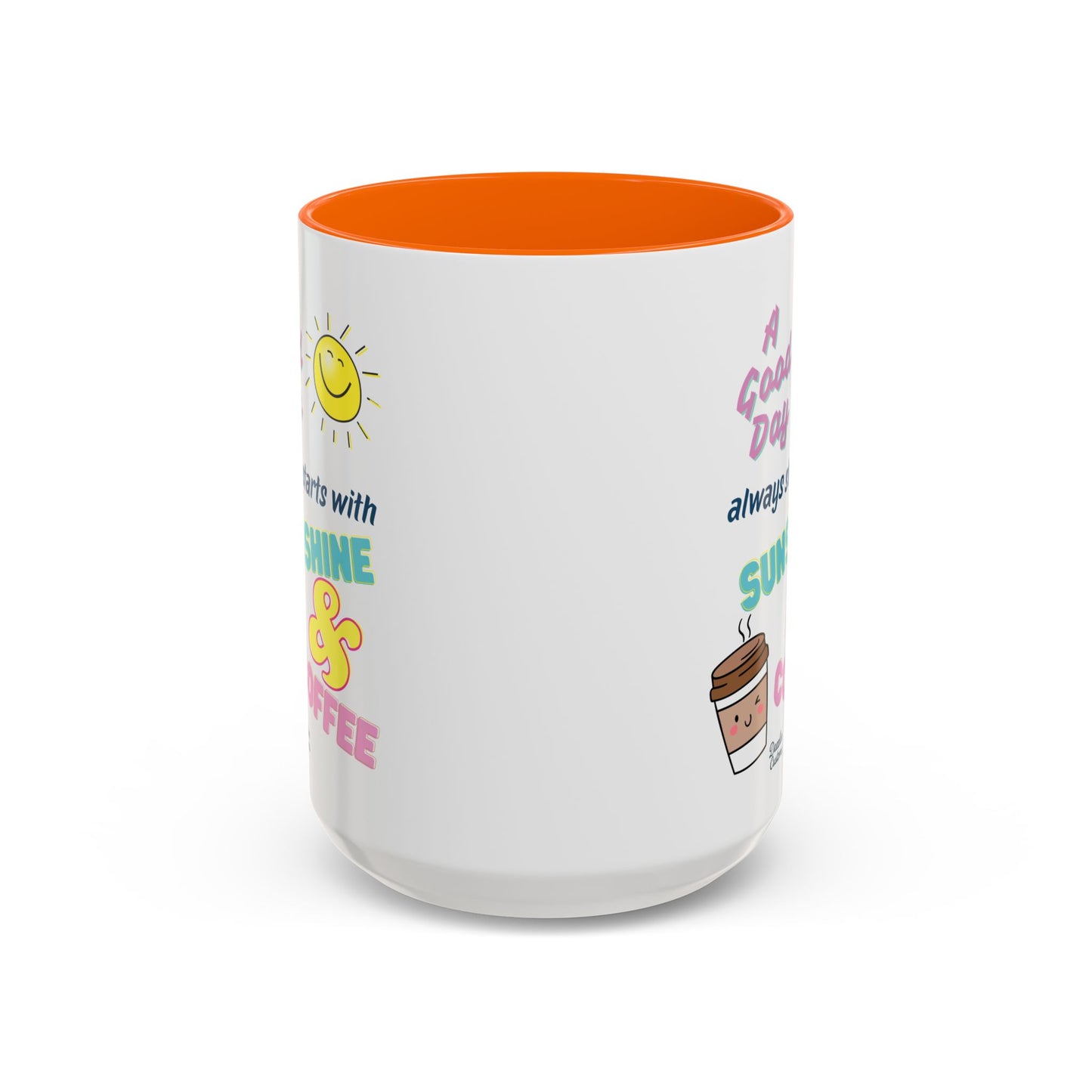 Sunshine & Coffee Mug: Positive Vibes Coffee Cup, Perfect Gift for Coffee Lovers, Morning Motivation Mug, Happy Day Mug