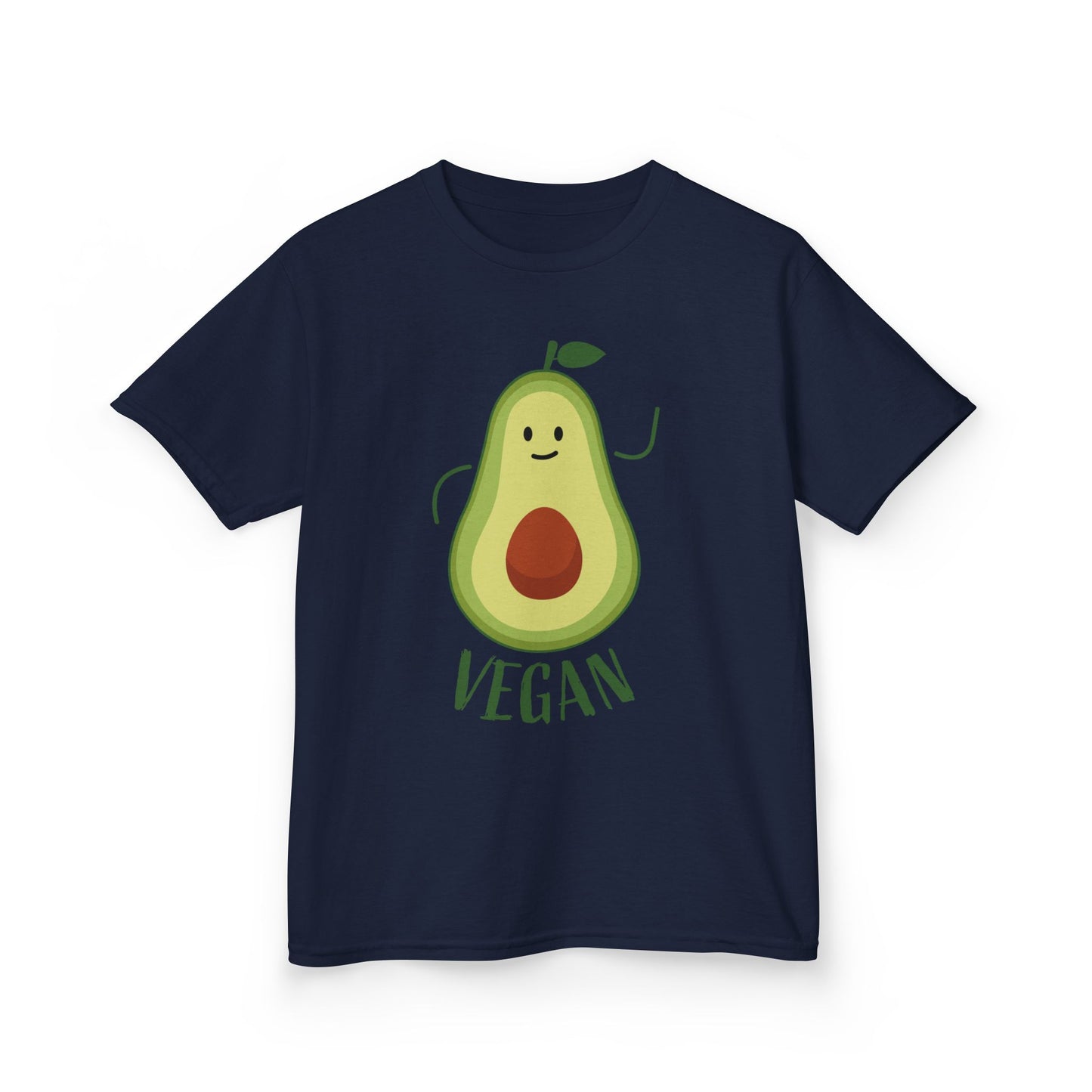 Vegan Avocado Kids Heavy Cotton Tee