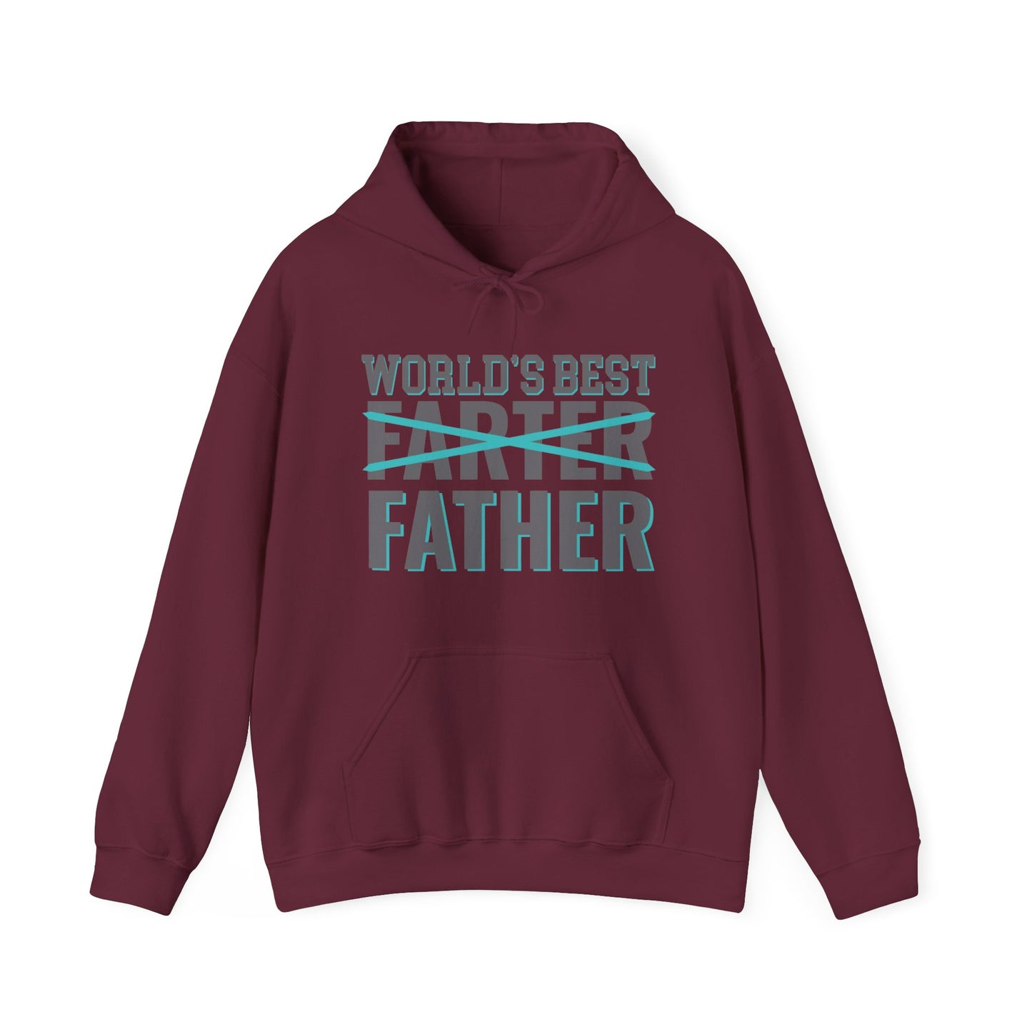 World's Best Farter Father Unisex Heavy Blend Hooded Sweatshirt- Funny