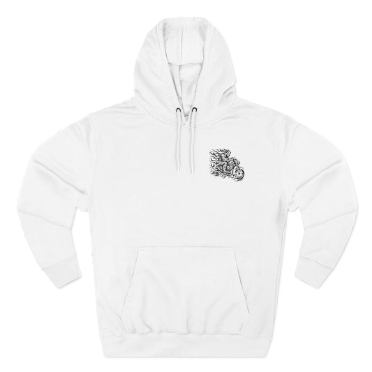 My Other Family Are Bikers Fleece Hoodie, Cozy Motorcycle Sweatshirt, Biker Family Gift, Perfect for Rides, Biker Apparel