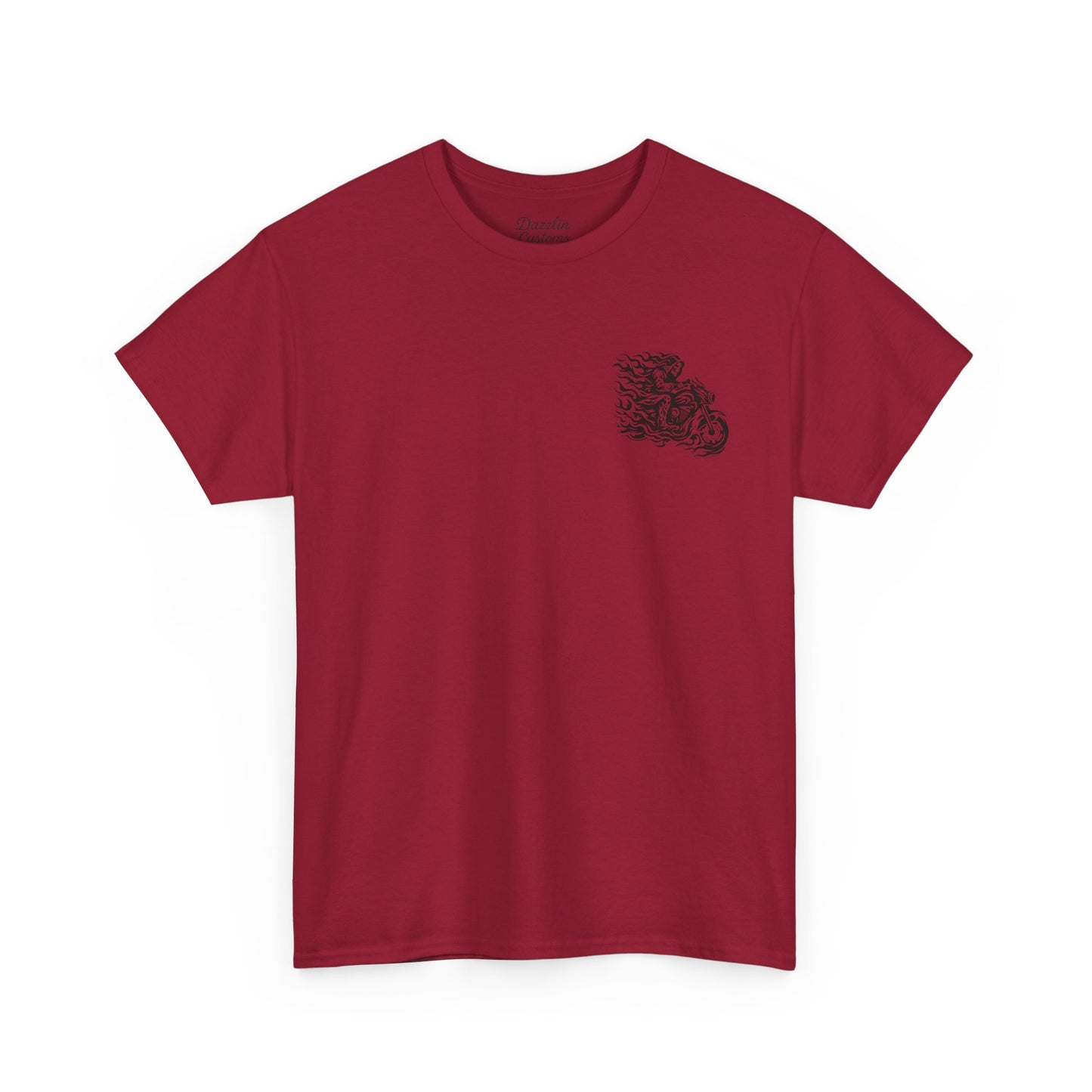 Biker Family Tee, Unisex Heavy Cotton T-Shirt for Motorcycle Lovers, Gift for Bikers, Casual Wear, Motorcycle Enthusiast Shirt