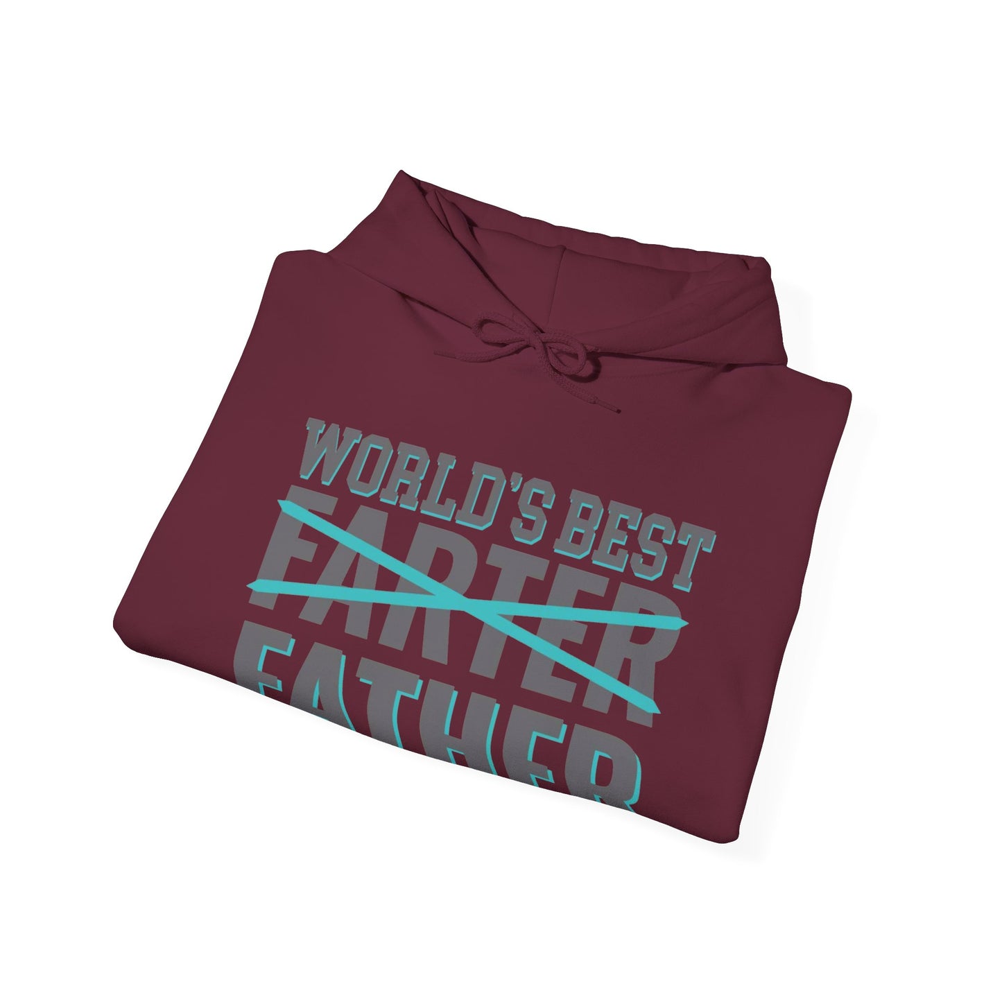 World's Best Farter Father Unisex Heavy Blend Hooded Sweatshirt- Funny