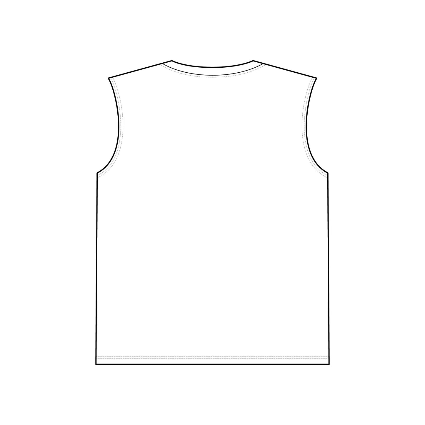 Colorful Basketball Unisex Muscle Tank, Athletic Shirt, Gymwear, Sports Top, Summer Apparel, Gifts for Sports Lovers