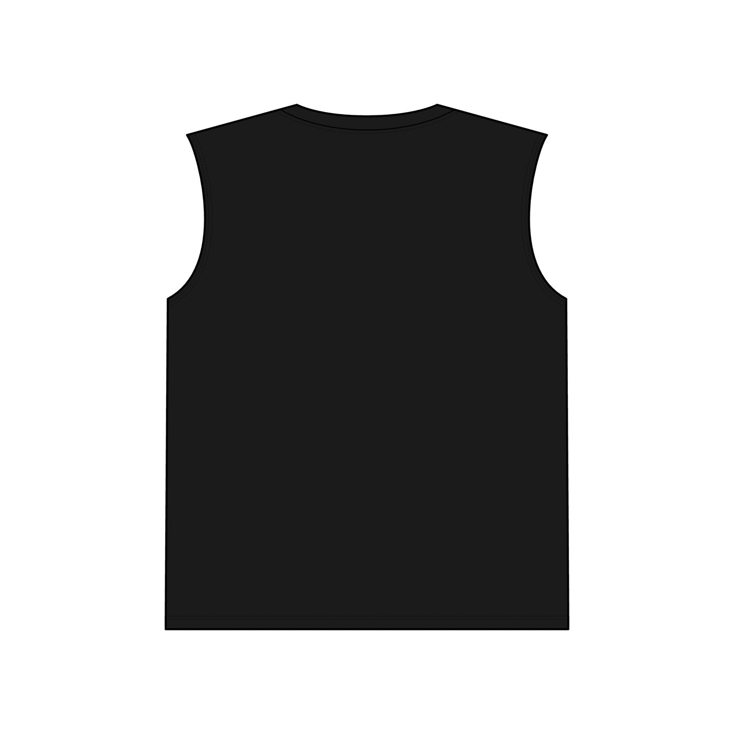 Colorful Basketball Unisex Muscle Tank, Athletic Shirt, Gymwear, Sports Top, Summer Apparel, Gifts for Sports Lovers