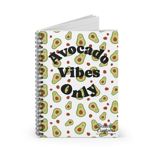 Avocado Spiral Notebook - Ruled Line