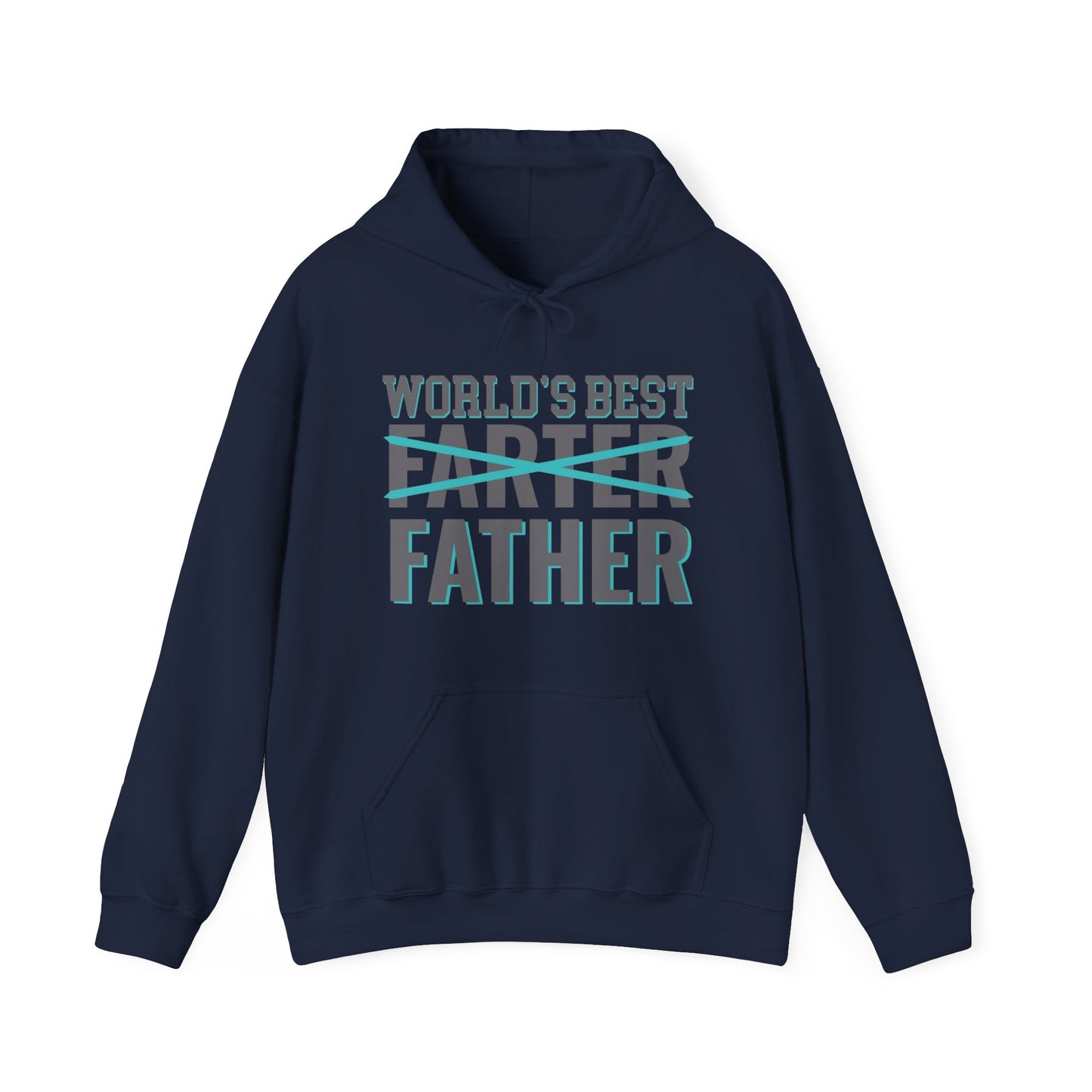 World's Best Farter Father Unisex Heavy Blend Hooded Sweatshirt- Funny