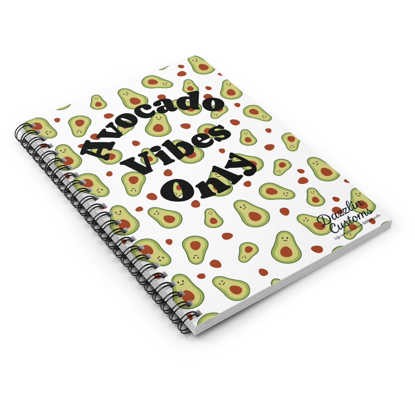 Avocado Spiral Notebook - Ruled Line