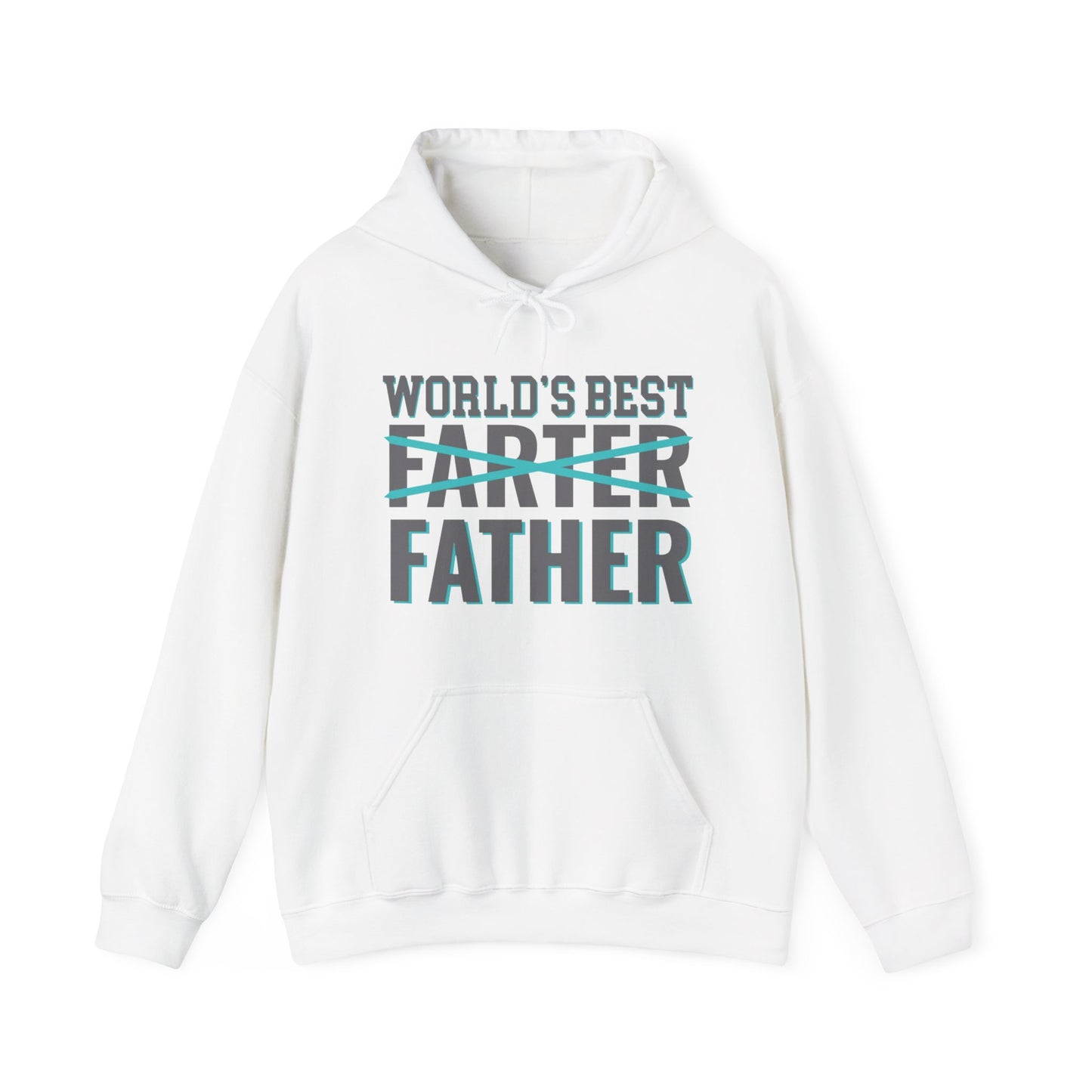World's Best Farter Father Unisex Heavy Blend Hooded Sweatshirt- Funny
