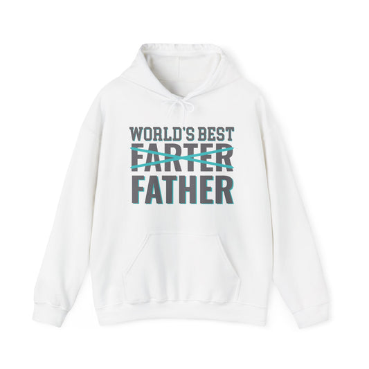 World's Best Farter Father Unisex Heavy Blend Hooded Sweatshirt- Funny
