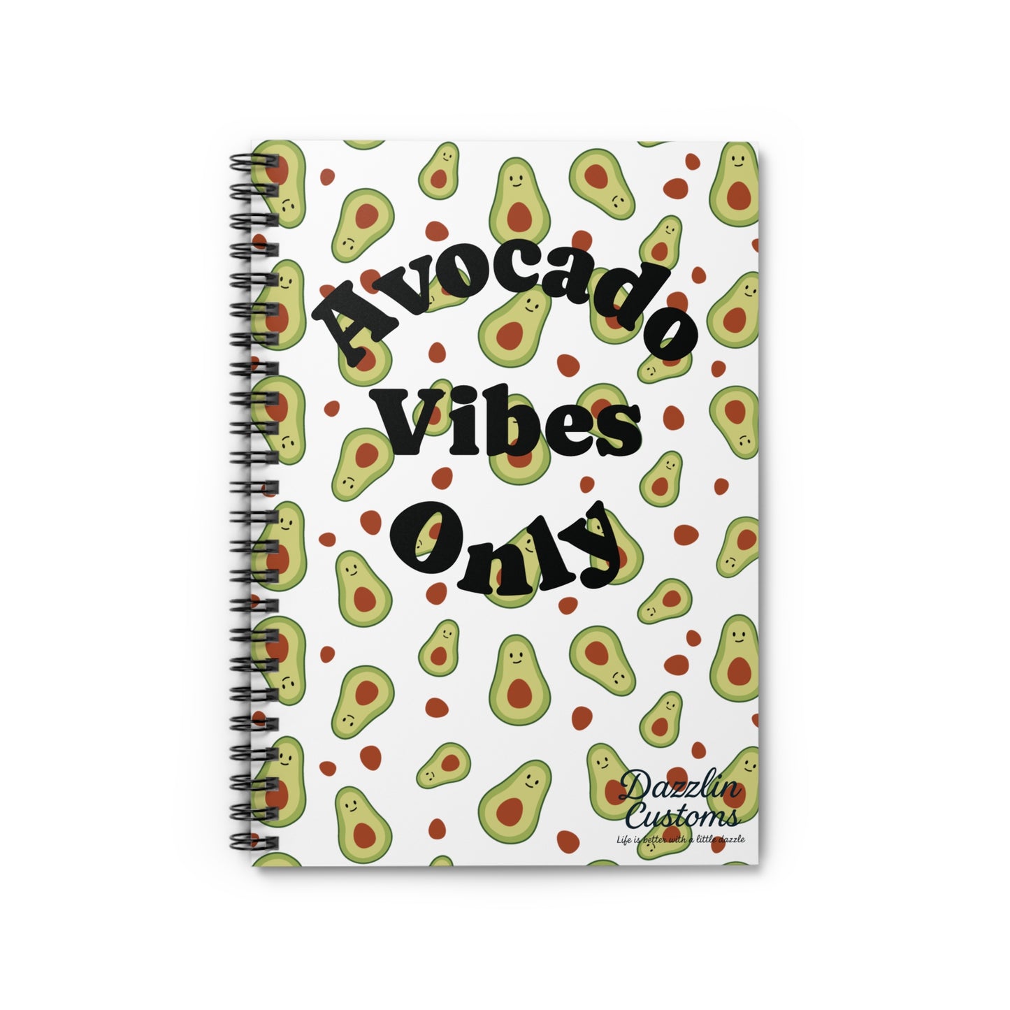 Avocado Spiral Notebook - Ruled Line