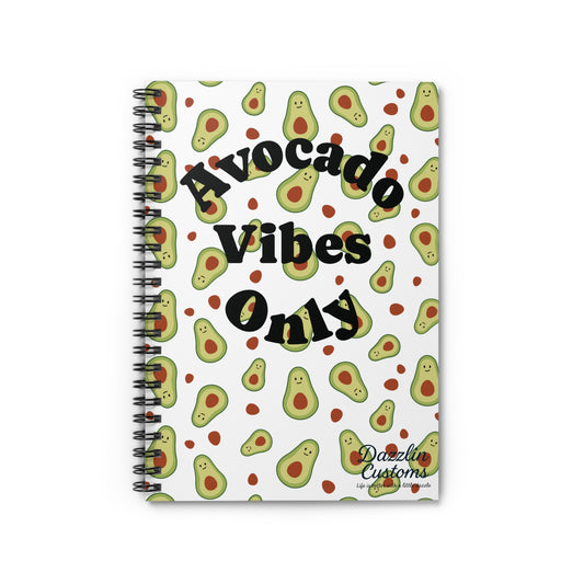 Avocado Spiral Notebook - Ruled Line
