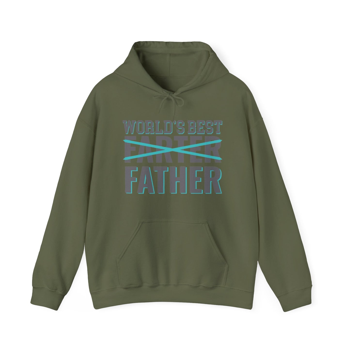 World's Best Farter Father Unisex Heavy Blend Hooded Sweatshirt- Funny